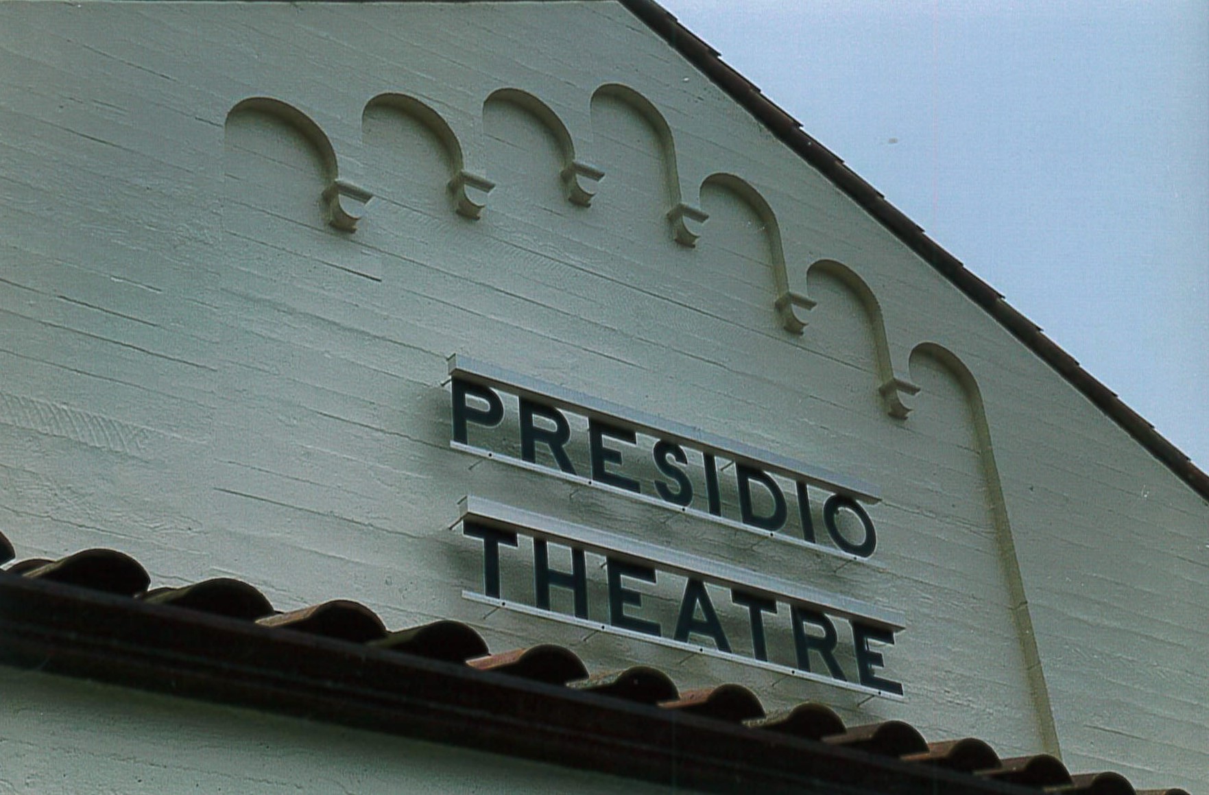 After Presidio Sign close-up
